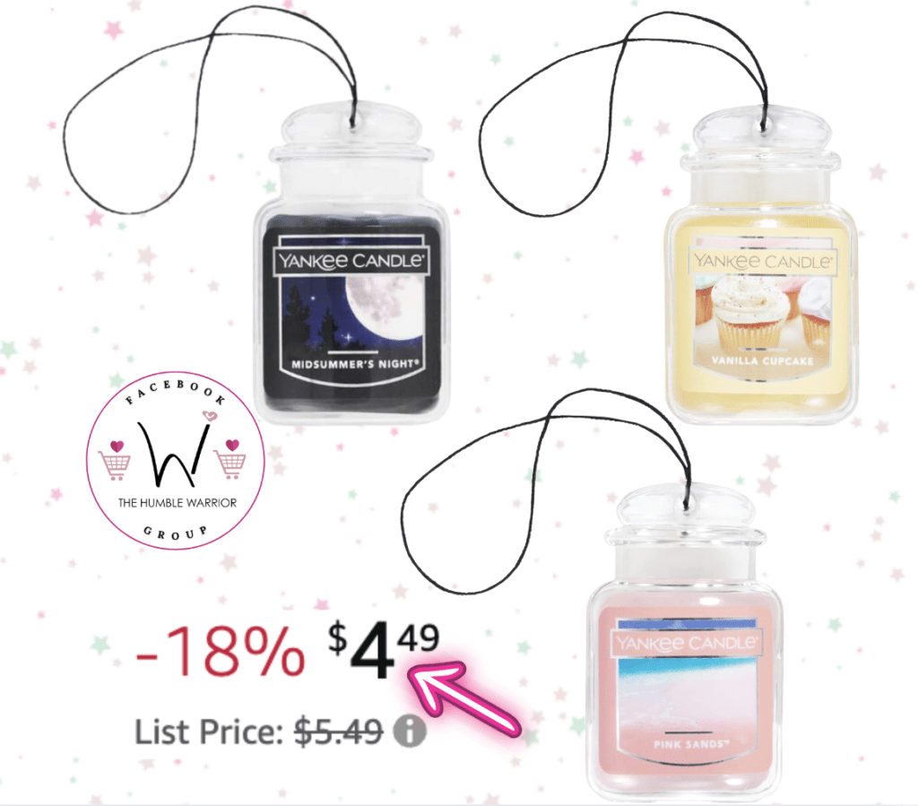Yankee Candle Car Air Fresheners!